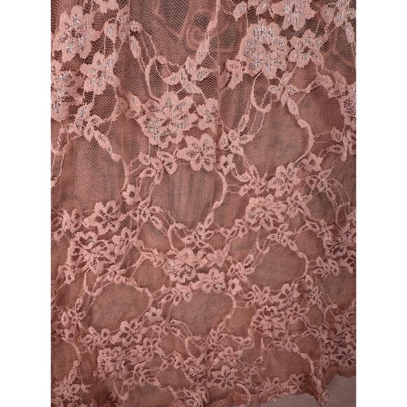 Vintage Y2K Fairy Grunge Baby Doll Tank Top Lace Back Medium Whimsigoth Pink - Picture 8 of 10